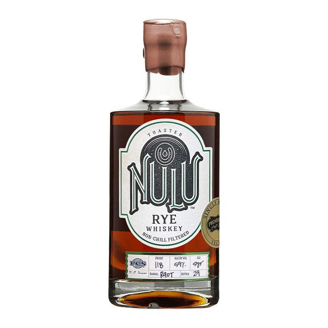Nulu Toasted Rye "Distributor Single Barrel Select" Whiskey  at CaskCartel.com