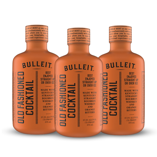Bulleit Crafted Cocktails | Old Fashioned Cocktail | (3) Bottle Bundle at CaskCartel.com -1