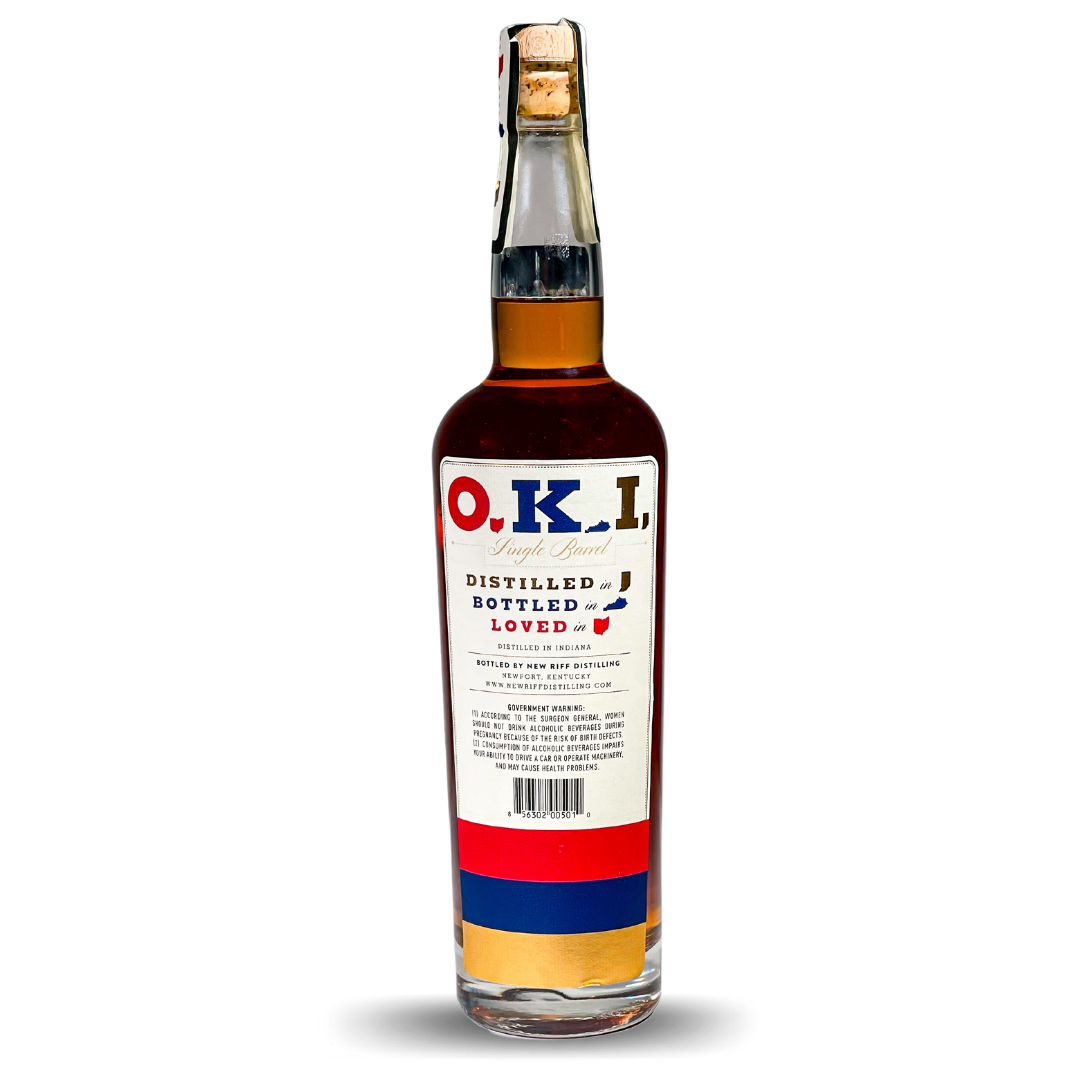 [BUY] New Riff Distilling | OKI Single Barrel 'Aged 8 Years' Straight Bourbon Whiskey at CaskCartel.com -2