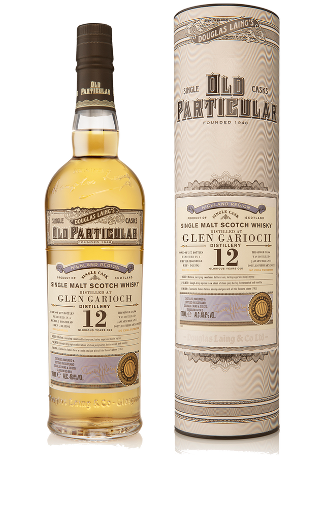 Glen Garioch 12 Year Old (D.2010, B.2022) Douglas Laing’s Old Particular Scotch Whisky | 700ML at CaskCartel.com