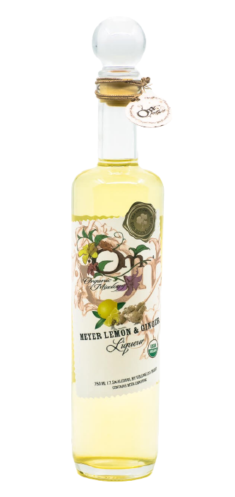 Organic Mixology Meyer Lemon & Ginger Organic Liqueur