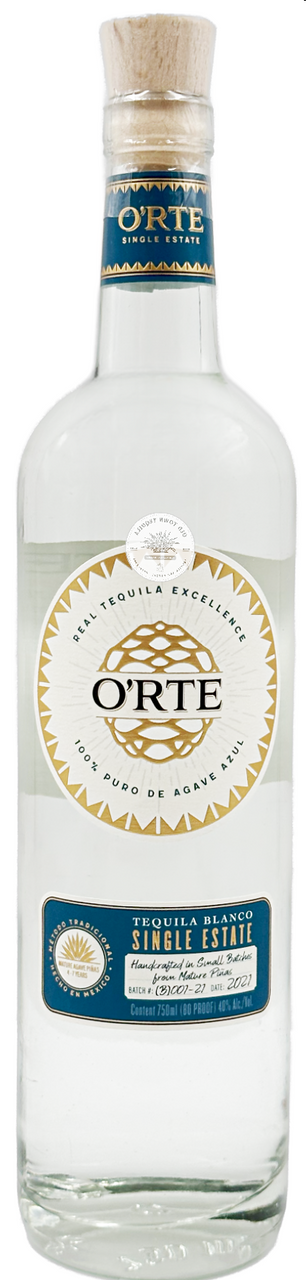 O'rte Blanco Single Estate Tequila
