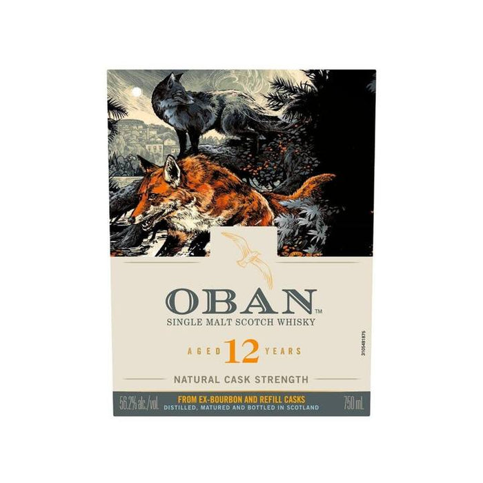Oban 12 Year Old Cask Strength Single Malt Scotch Whiskey