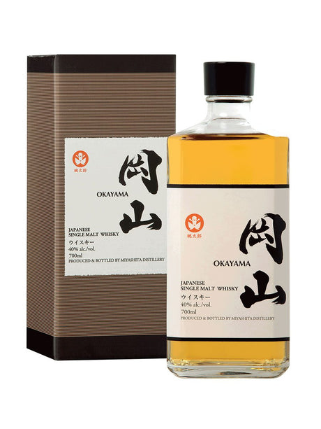Okayama Single Malt Brandy Barrel (Proof 80) Japanese Whisky | 700ML at CaskCartel.com