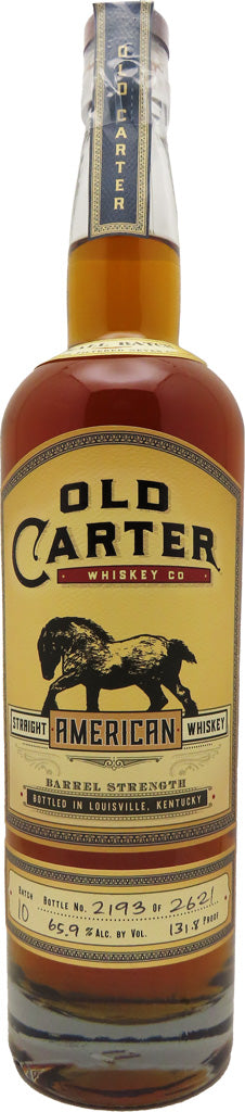 Old Carter Batch 10  American Whiskey