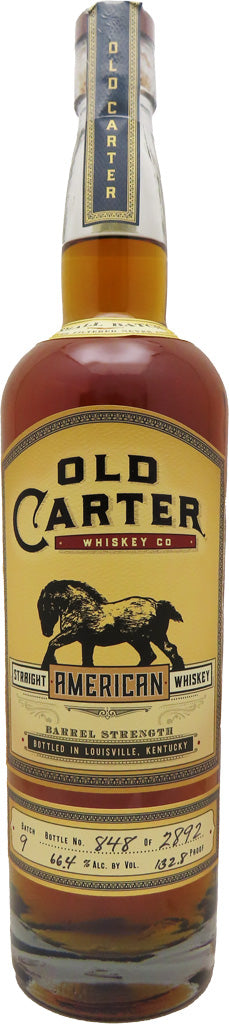 Old Carter Batch 9  American Whiskey