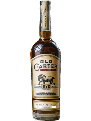 Old Carter Batch 2 Straight Rye Whiskey at CaskCartel.com