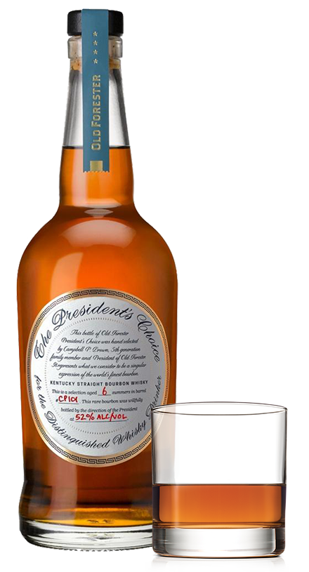 Old Forester President’s Choice Aged 6 Summers in Barrel #002 Kentucky Straight Bourbon Whiskey at CaskCartel.com 2