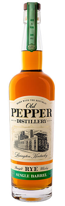James E. Pepper 4 Year Old Rye Whiskey