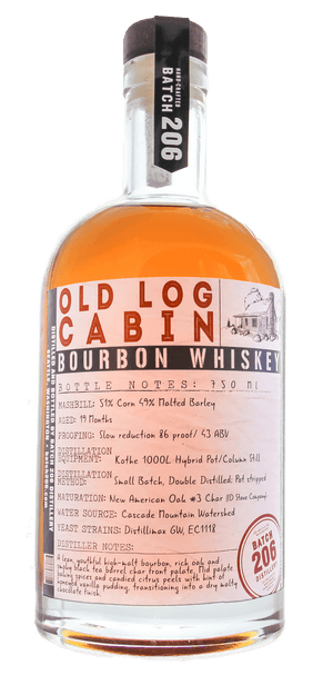 Batch 206 Old Log Cabin Bourbon Whiskey - CaskCartel.com