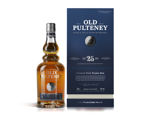 Old Pulteney 25 Year Old Single Malt Scotch Whisky - CaskCartel.com