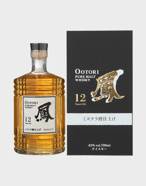 Ootori Pure Malt 12 Year Old Mizunara Finish Whisky | 700ML at CaskCartel.com