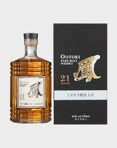 Ootori Pure Malt 21 Year Old Mizunara Finish Whisky | 700ML at CaskCartel.com