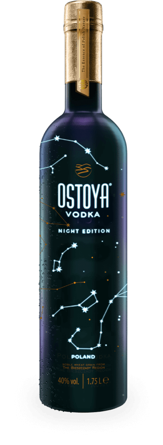 Ostoya Night Edition Polish Vodka | 1.75L at CaskCartel.com