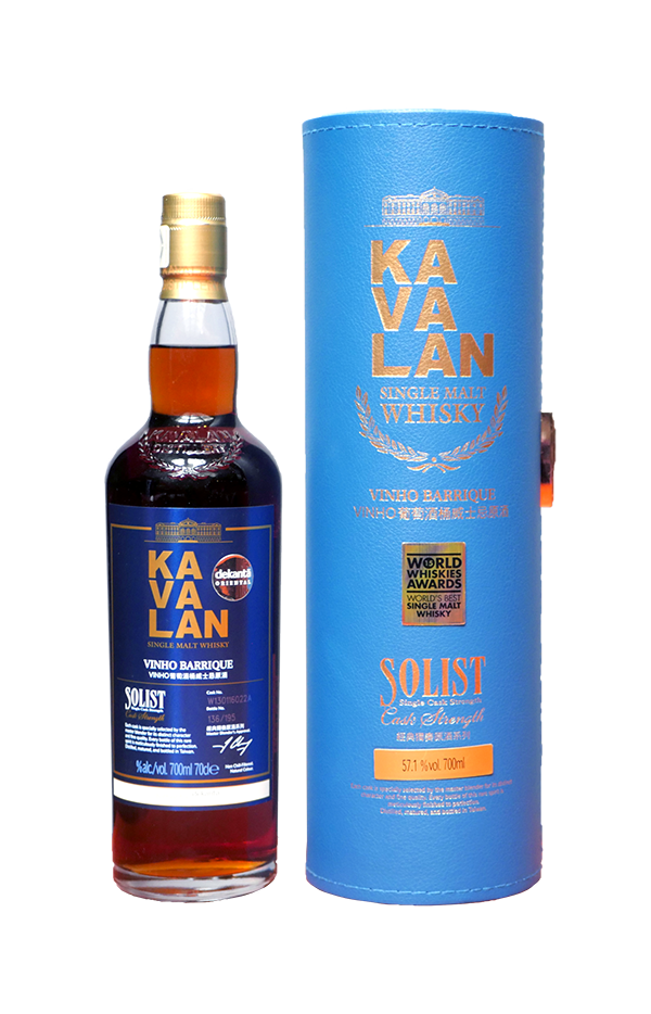 Kavalan Solist Vinho Barrique Cask Strength Single Malt Whisky