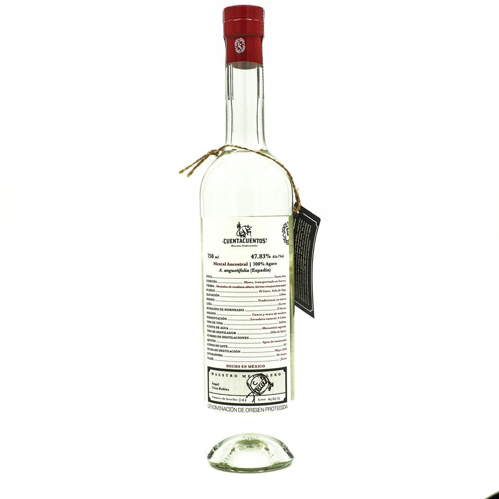 Cuentacuentos Ancestral Arroqueno Angel Cruz Robles Mezcal at CaskCartel.com