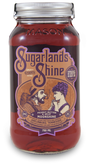 Sugarlands Shine Peanut Butter and Jelly Moonshine - CaskCartel.com