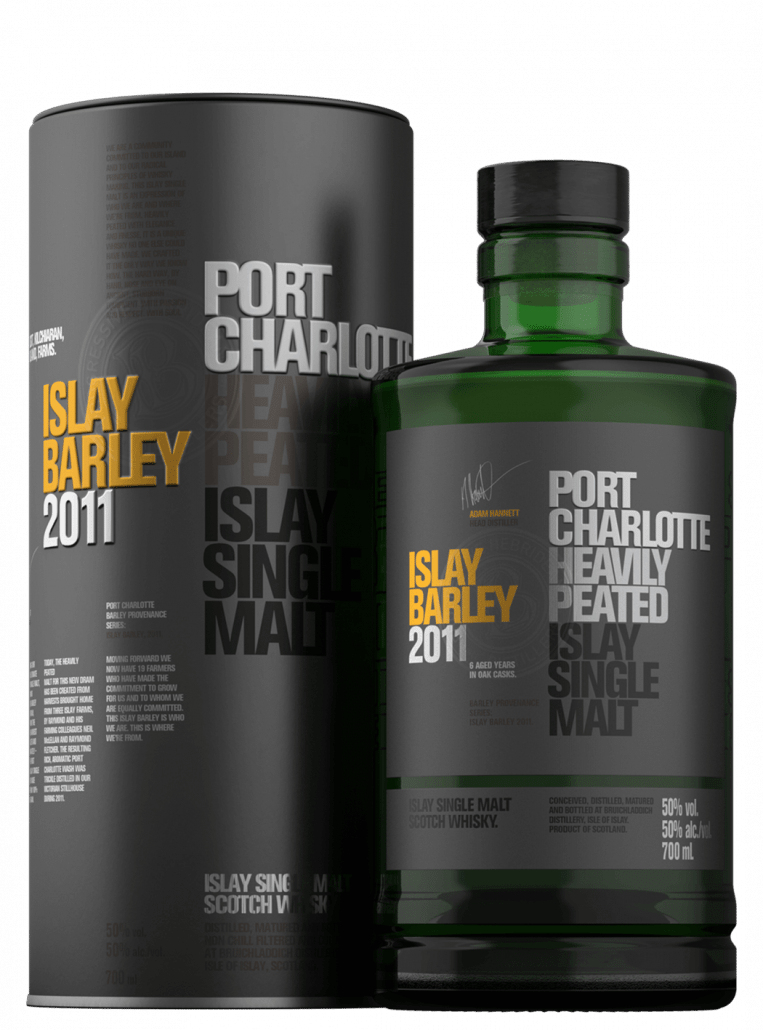 Bruichladdich Port Charlotte Islay Barley Heavily Peated Single Malt Scotch Whisky - CaskCartel.com