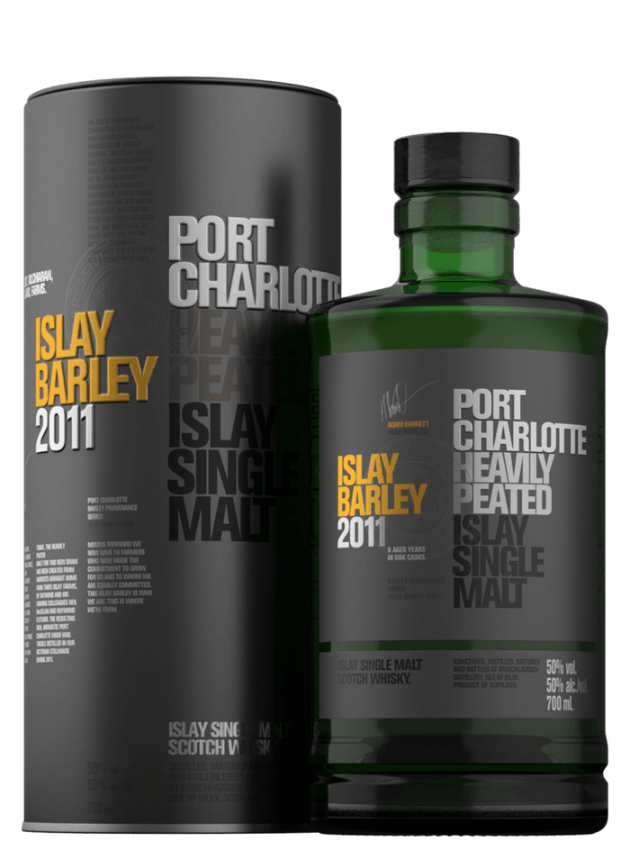 Bruichladdich Port Charlotte Islay Barley Heavily Peated Single Malt Scotch Whisky