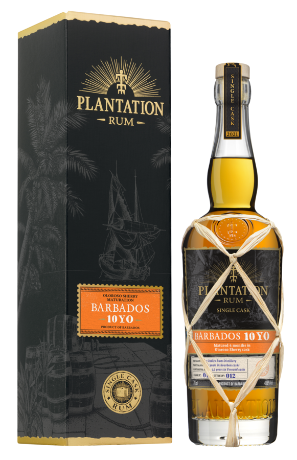 Plantation Barbados 10 Year Old Oloroso Sherry Cask Edition 2021 (Proof 99) Rum | 700ML