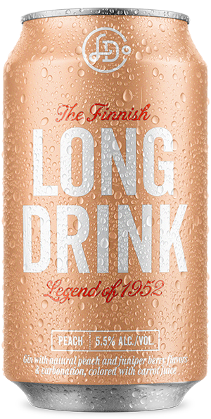The Long Drink Company Peach Cocktail | 6x355ML at CaskCartel.com