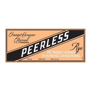 Peerless Rye Finished In A Orange Curacao Barrel Rye Whiskey at CaskCartel.com
