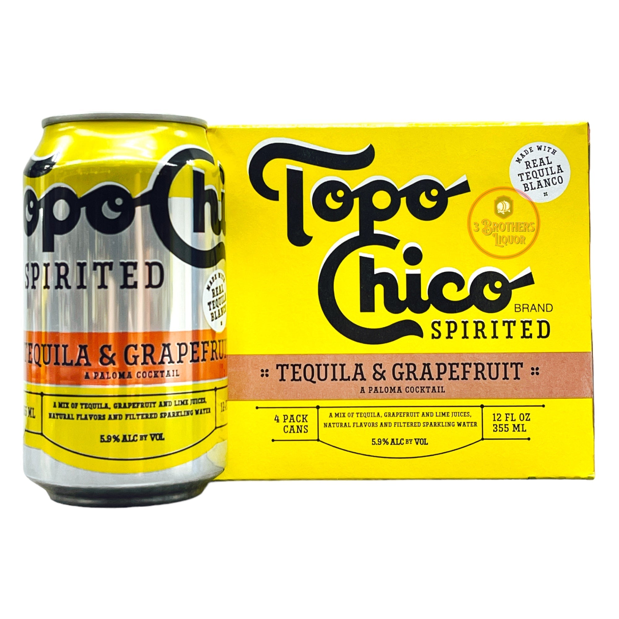 ✨希少✨ TOPCON COPAL BUY] Topo Chico Tequila & Grapefruit Paloma Cocktail | 4x355ML at