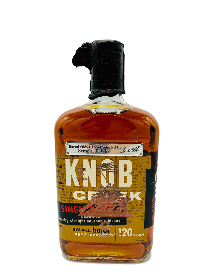 2018 Hero’s Share Knob Creek 13 Year Single Barrel Whiskey