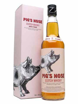 Pig's Nose 5 Year Old Blended Scotch Whisky - CaskCartel.com