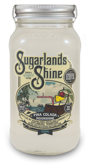 Sugarlands Shine Pina Colada Moonshine - CaskCartel.com