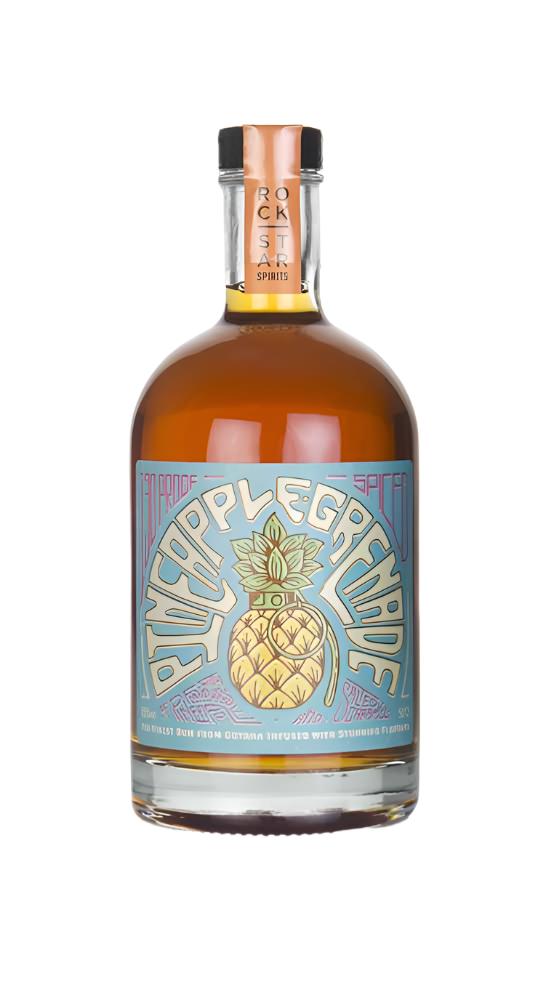 Pineapple Grenade Spiced Rum | 500ML at CaskCartel.com