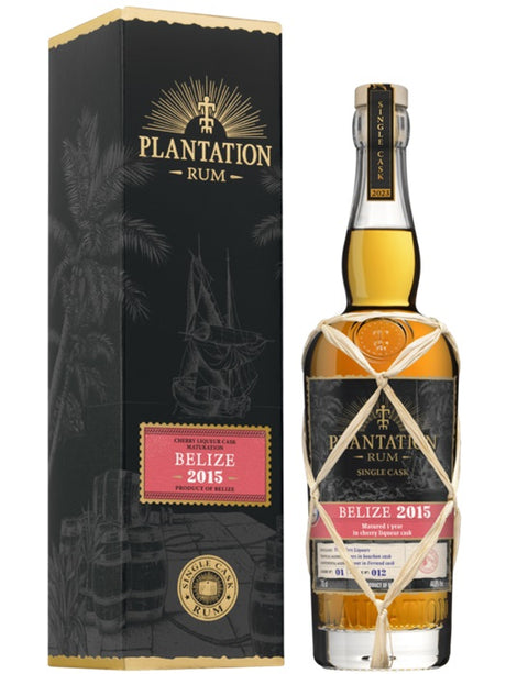 Plantation Belize 2015 Cherry LiqueurCask Matured Rum | 700ML at CaskCartel.com