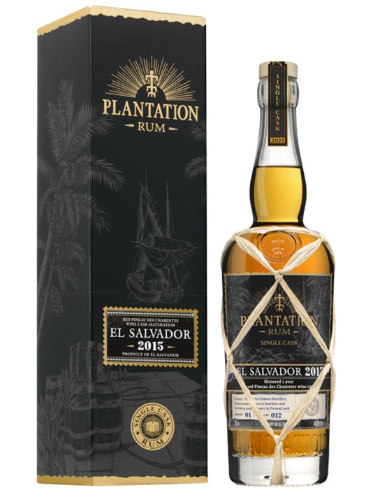 Plantation El Salvador 2015 Red Wine Cask Matured Rum | 700ML at CaskCartel.com