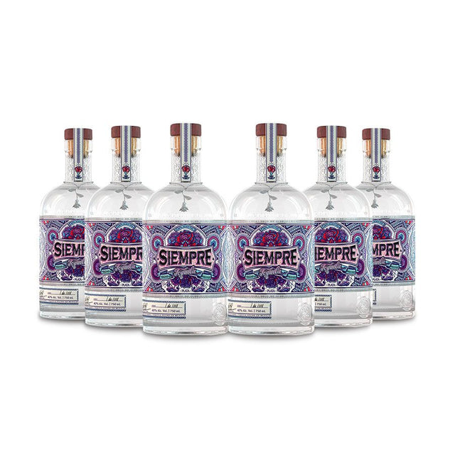 [BUY] Siempre Plata Tequila (6) Bottle Bundle at CaskCartel.com