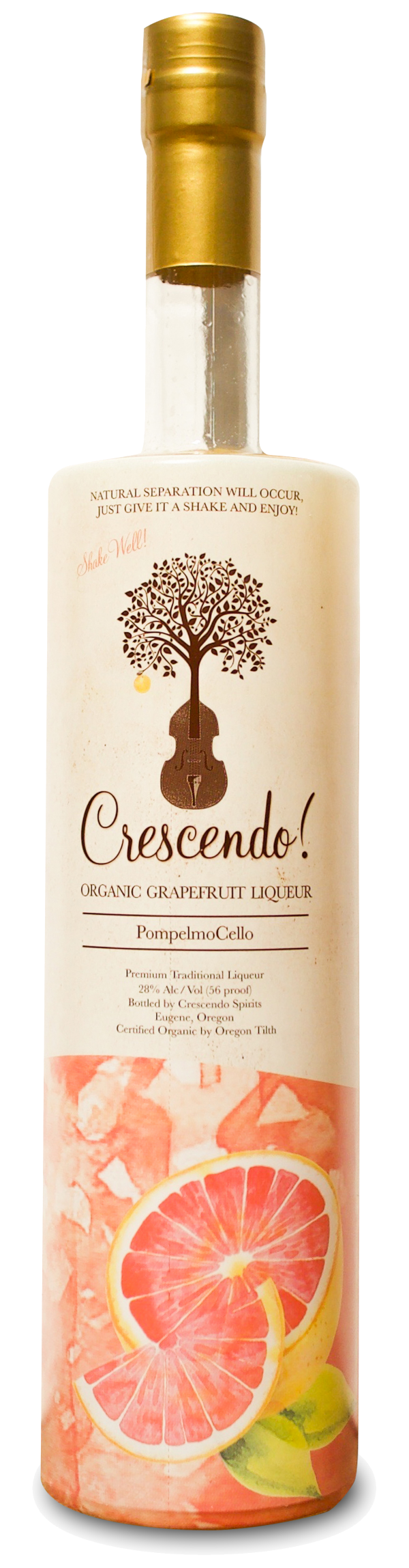 Crescendo PompelmoCello Organic Grapefruit Liqueur