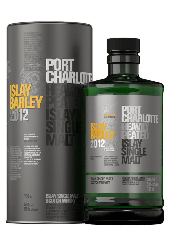 Port Charlotte Islay Barley 2012 Heavily Peated Single Malt Scotch Whisky