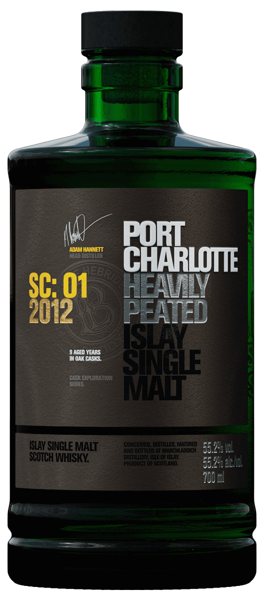 Port Charlotte SC:01 2012 Heavily Peated Islay Single Malt Scotch Whiskey at CaskCartel.com