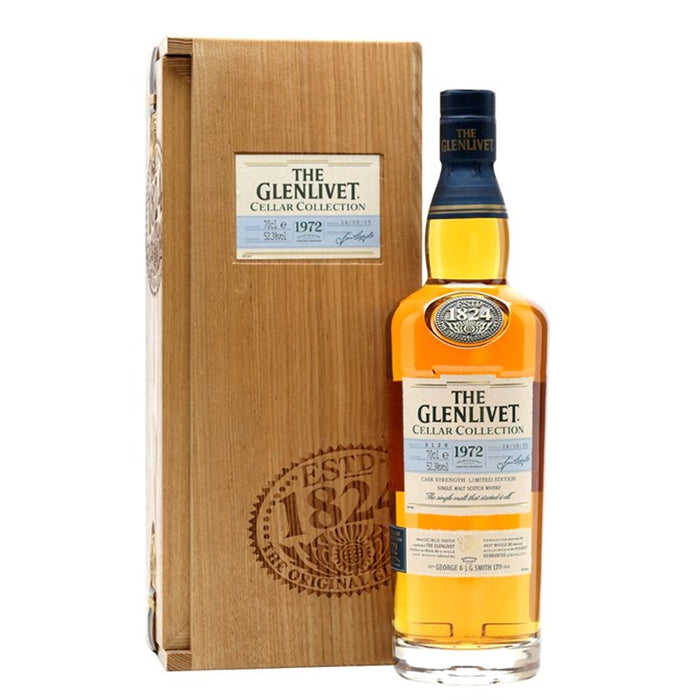 Glenlivet 1972 Cellar Collection Single Malt Scotch Whisky | 700ML