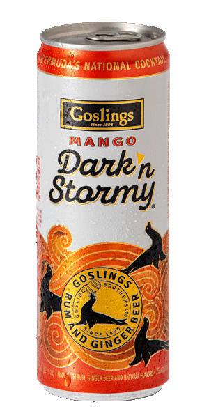 Goslings Mango Dark'n Stormy Cocktail | 4x355ML at CaskCartel.com