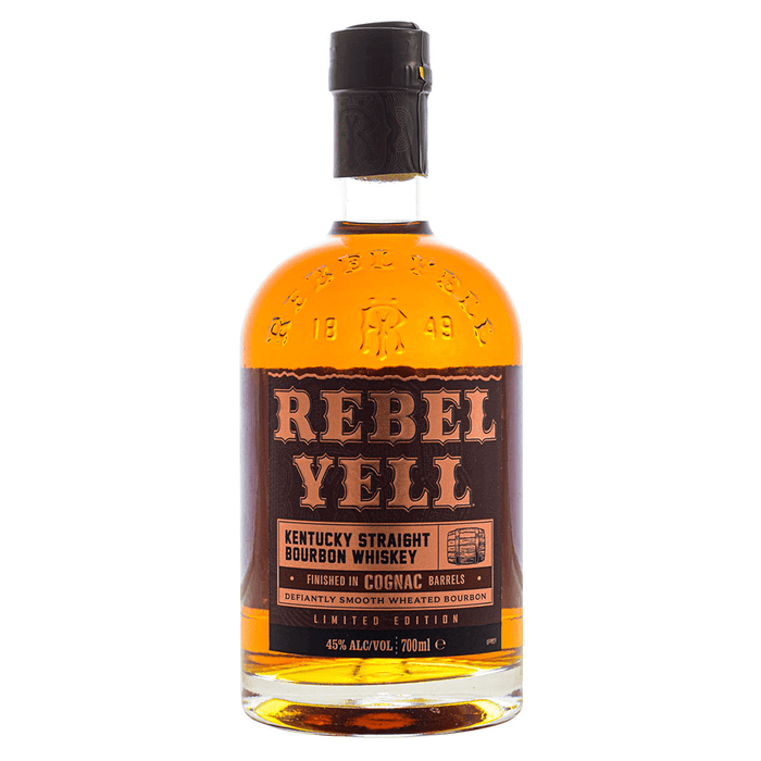 Rebel Yell Kentucky Straight Bourbon Finished in Cognac Barrels Whiskey | 700ML