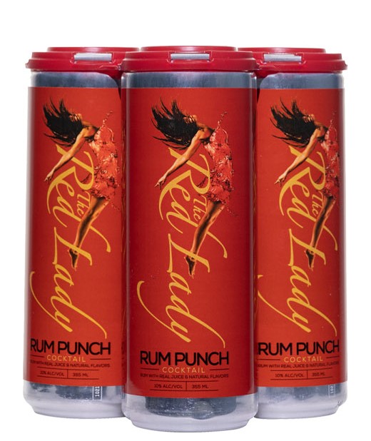 Red Lady Rum Punch Cocktail | 4x355ML at CaskCartel.com