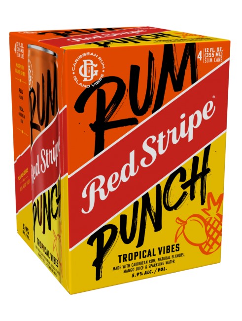 Red Stripe Rum Punch Cocktail | 4x355ML at CaskCartel.com