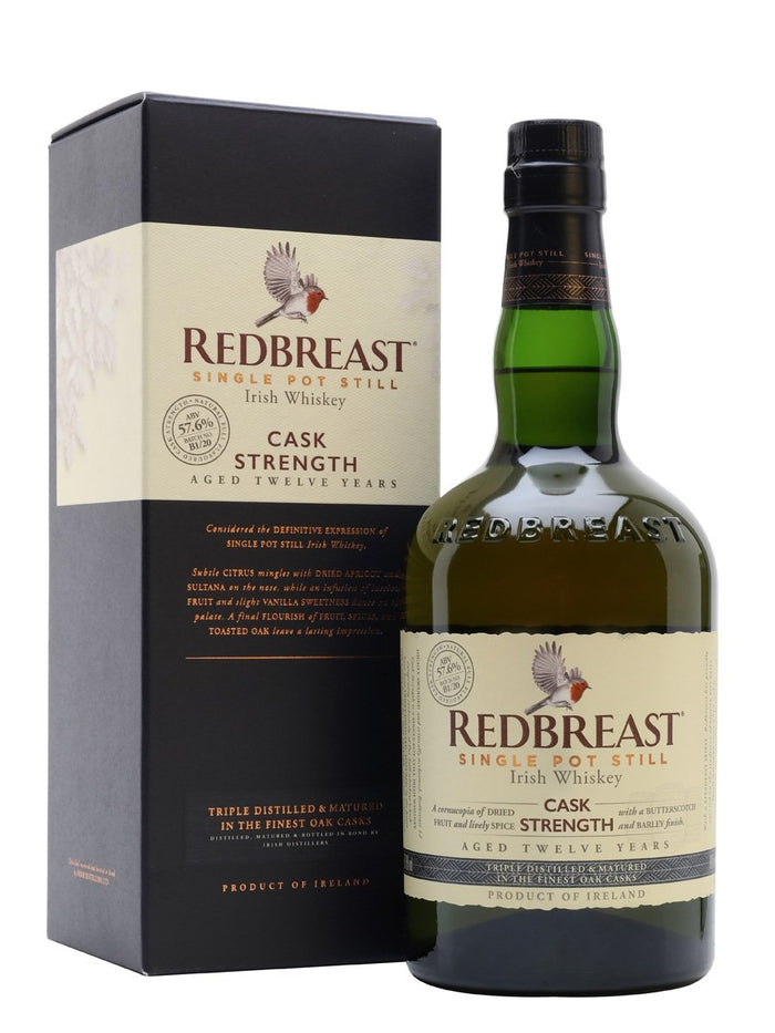 Redbreast 12 Year Old Cask Strength Irish Whiskey