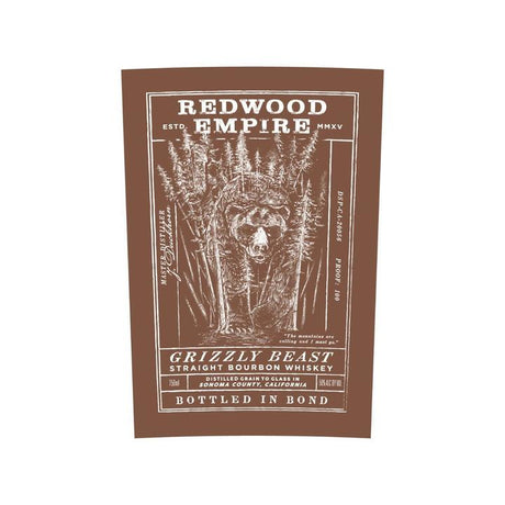 Redwood Empire Grizzly Beast Bottled In Bond Straight Bourbon Whiskey at CaskCartel.com