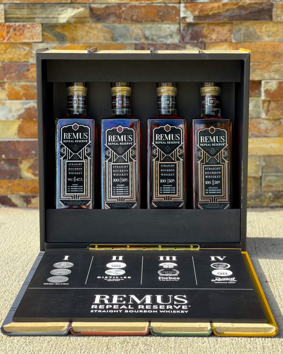 Remus Repeal Reserve | Vertical Set | Series I-IV | Collector’s Box Set at CaskCartel.com -1 5