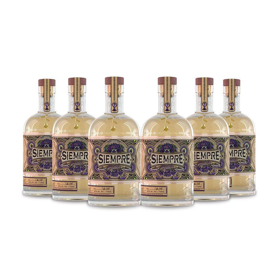 [BUY] Siempre Reposado Tequila (6) Bottle Bundle at CaskCartel.com