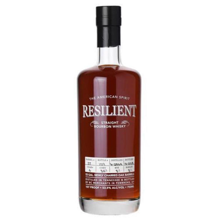 Resilient 15 Year Old Single Barrel Straight Bourbon Whiskey