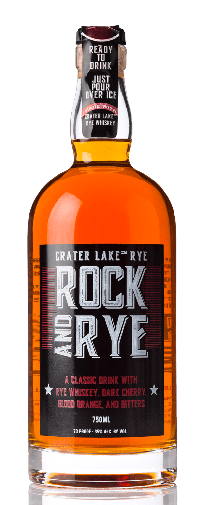 Crater Lake Rock and Rye Whiskey