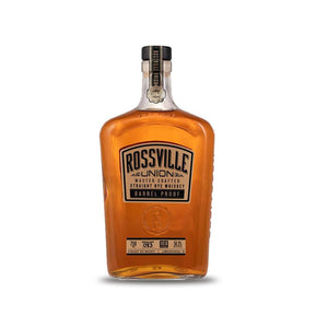 [BUY] Rossville Union Master Crafted | Barrel Proof Straight Rye Whiskey at CaskCartel.com