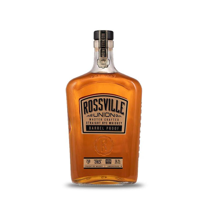 Rossville Union Master Crafted | Barrel Proof Straight Rye Whiskey